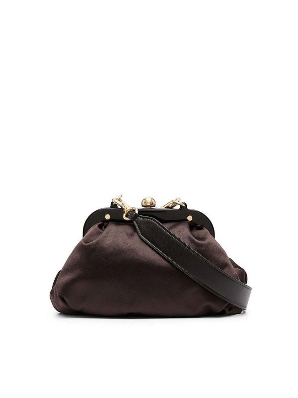See by Chloé Tilly small clutch bag in brown|CHS21SSB1691424Z