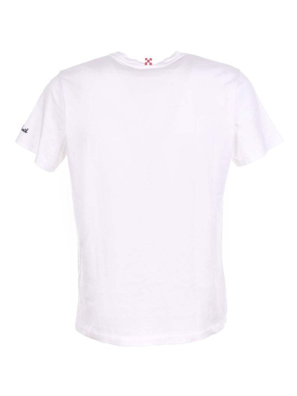 MC2 SAINT BARTH: t-shirts online - Gin Tonic T-shirt in white