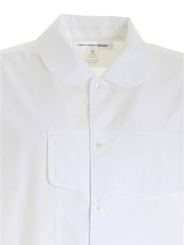 iKRIX COMME DES GARCONS SHIRT: Hemden - Hemd - Weiß