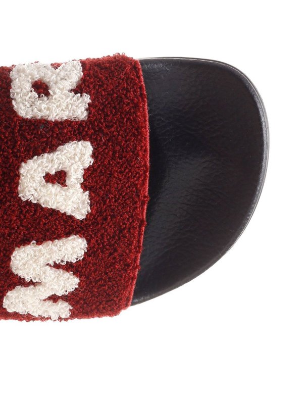 Zehentrenner - Rot shop online: Marni