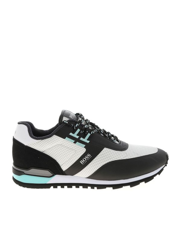 Hugo Boss: Chaussures de sport - Baskets - Blanc