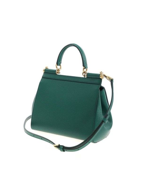 DOLCE & GABBANA: Handtaschen online - Shopper - Grün