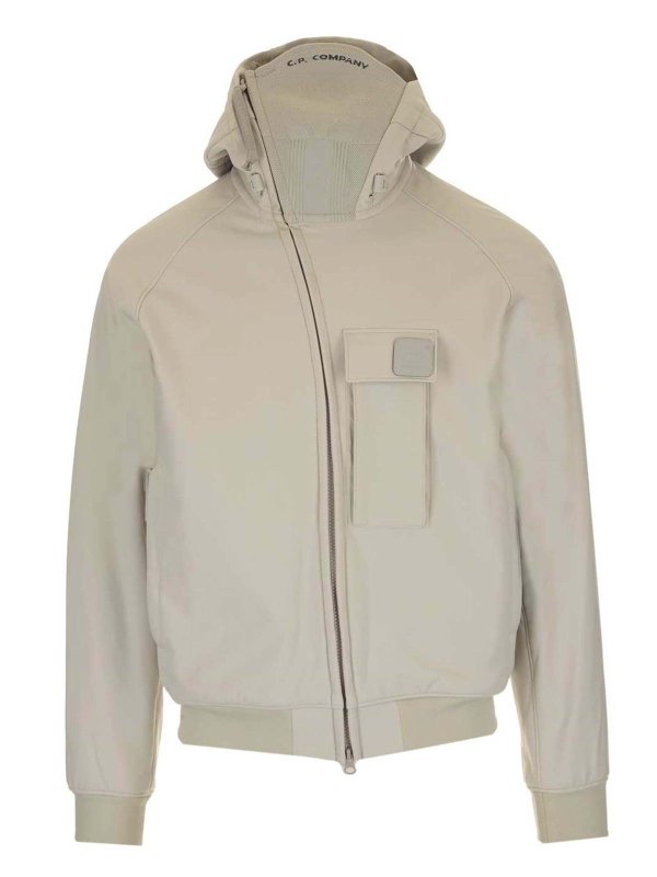 C.P. COMPANY: ボンバージャケット - ボンバージャケット - 白