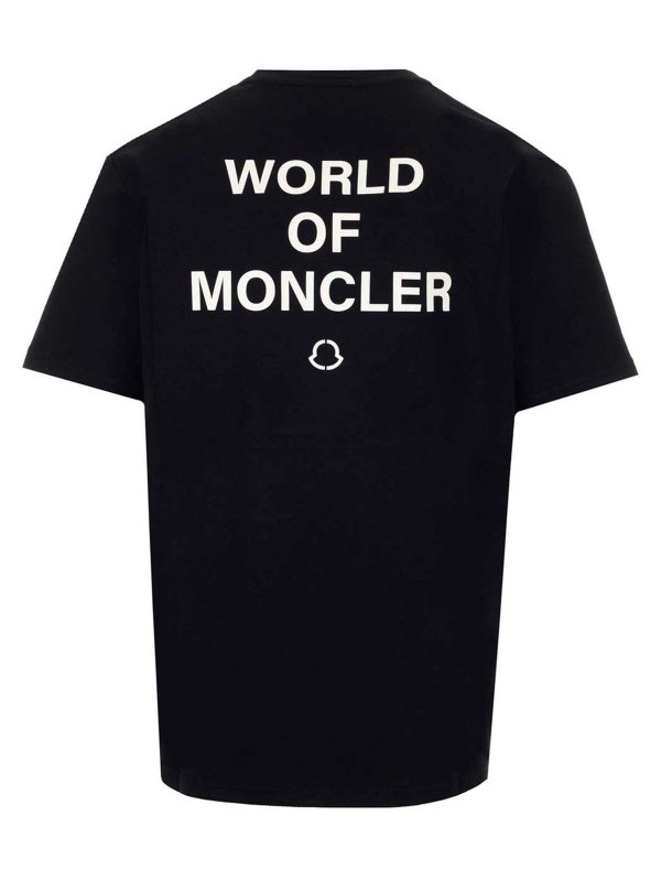 T-shirts Moncler - Fragment Hiroshi Fujiwara T-shirt in black