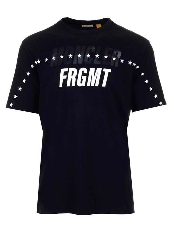 MONCLER: T-shirts - T-Shirt - Schwarz