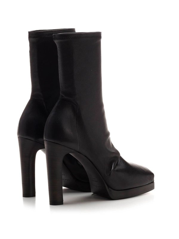 iKRIX RICK OWENS HUN: ankle boots - Pull-on Cheri boots in black
