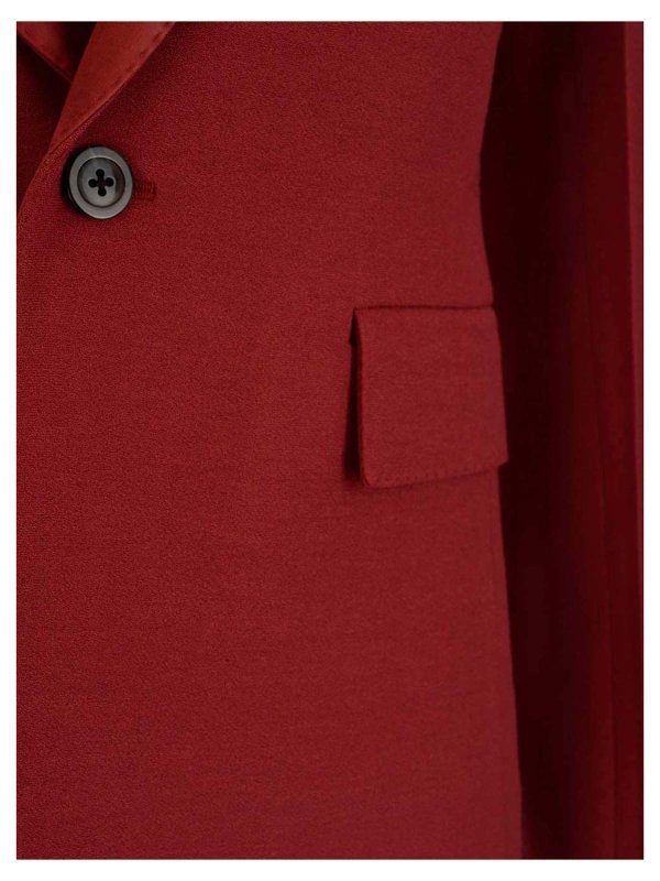 iKRIX RICK OWENS HUN: ブレザー - ブレザー - 赤