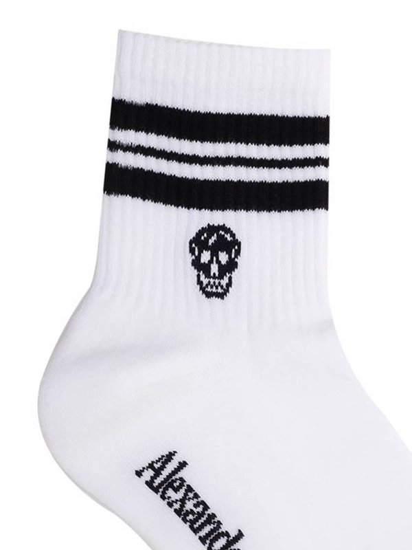 ALEXANDER MCQUEEN: Socken online - Socken - Weiß