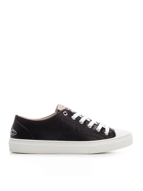 VIVIENNE WESTWOOD: sneakers - Sneakers low top Plimsoll nere