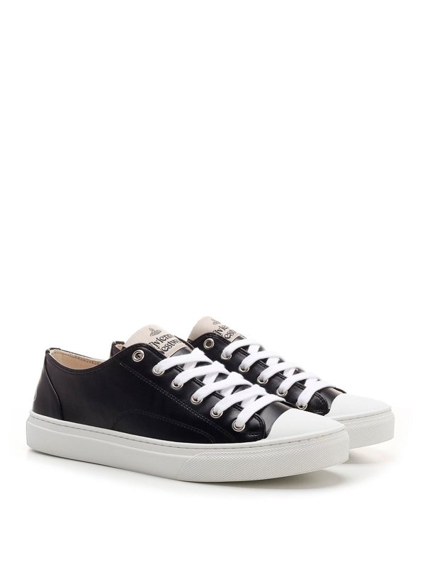 VIVIENNE WESTWOOD: sneakers online - Sneakers low top Plimsoll nere