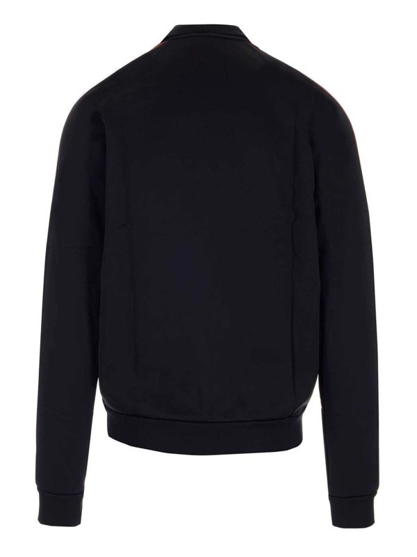 DSQUARED2: Sweatshirts & Sweaters online - Logo track jacket in black