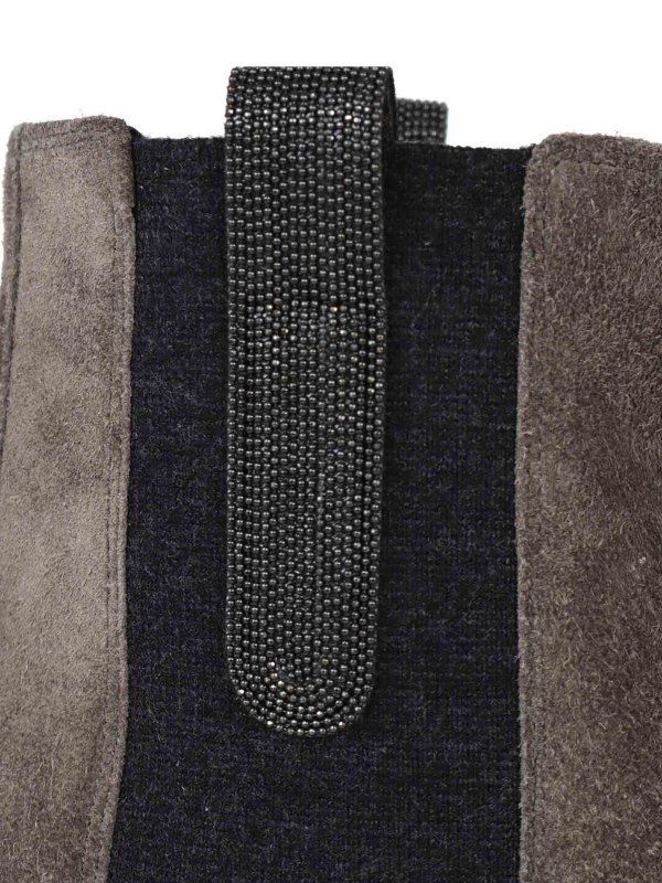 iKRIX BRUNELLO CUCINELLI: ブーティー - アンクルブーツ - グレー