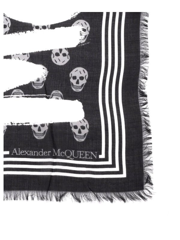 ALEXANDER MCQUEEN: Schals online - Schal - Schwarz