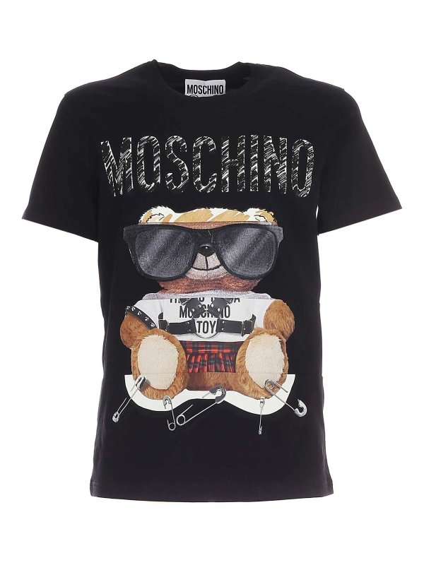MOSCHINO: T-shirts - T-Shirt - Noir