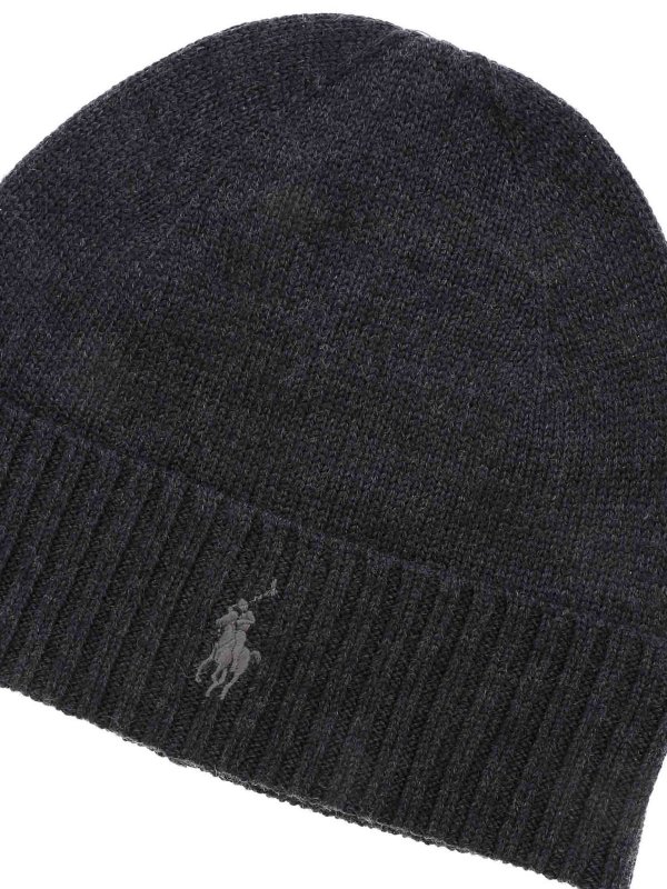 iKRIX POLO RALPH LAUREN: ニットキャップ - 帽子 - グレー