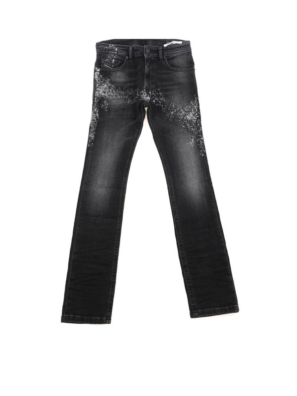 DIESEL: Jeans - Vaqueros - Negro