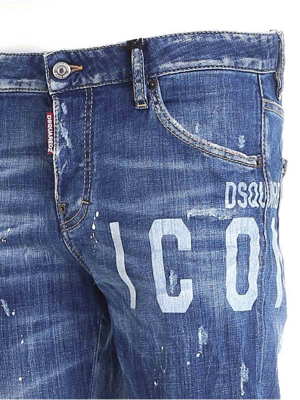 iKRIX DSQUARED2: ボーイフレンドデニム - ボーイフレンド - Cool Girl Icon