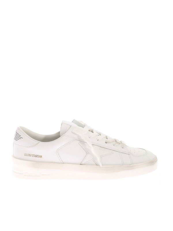 GOLDEN GOOSE: trainers - Stardan sneakers in white