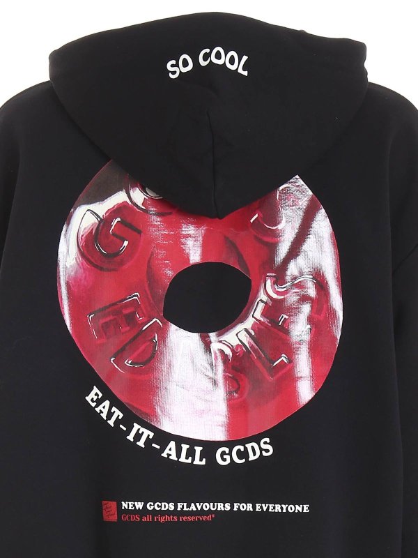 iKRIX GCDS: Sweatshirts und Pullover - Sweatshirt - Schwarz