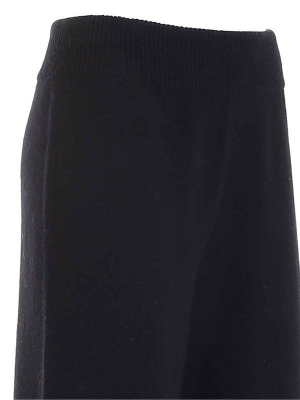 iKRIX ERMANNO SCERVINO: casual trousers - Life palazzo pants in black