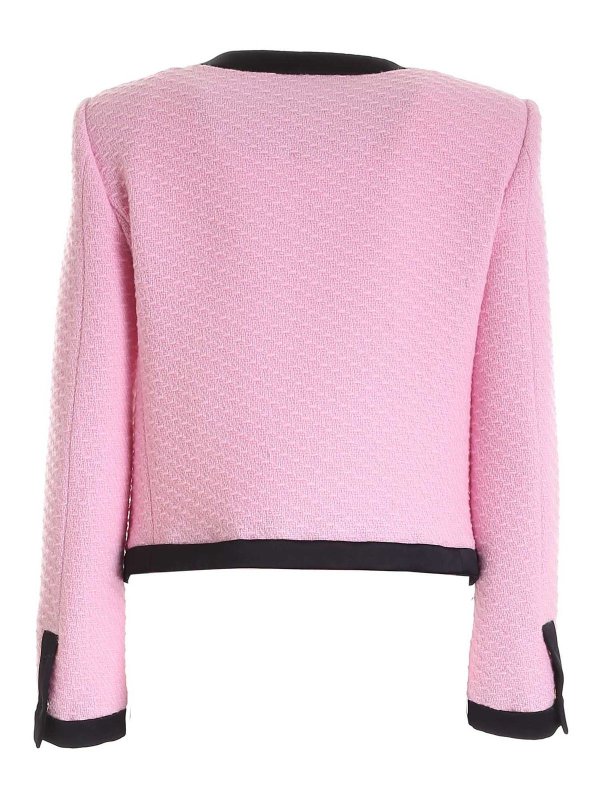 MOSCHINO: casual jackets online - Archive Purses jacket in pink and black