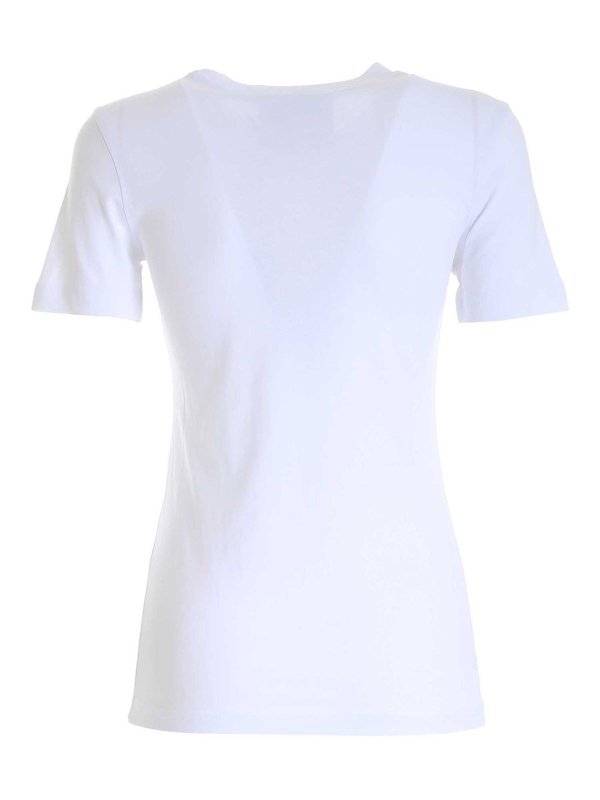 Versace Jeans Couture: t-shirts online - Regalia T-shirt in white