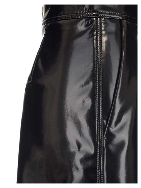 iKRIX MONCLER: Long skirts - 1592 collection 2 skirt in black