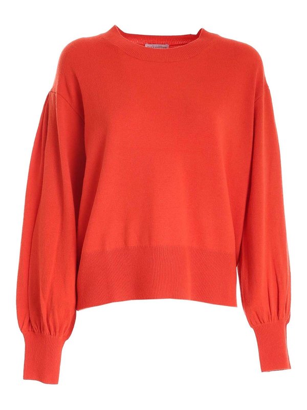 BALLANTYNE: クルーネック - クルーネック - オレンジ