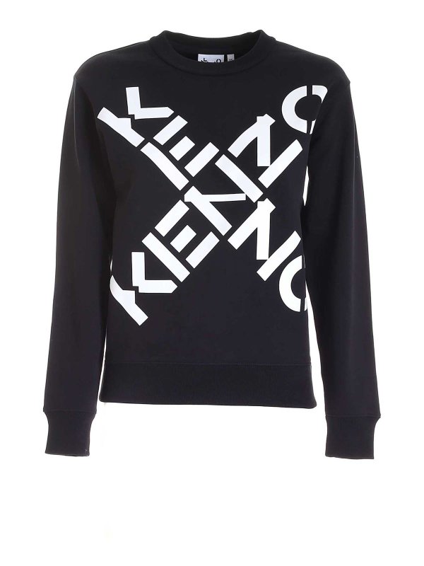 KENZO: スウェット＆セーター - スウェットシャツ/セーター - 黒