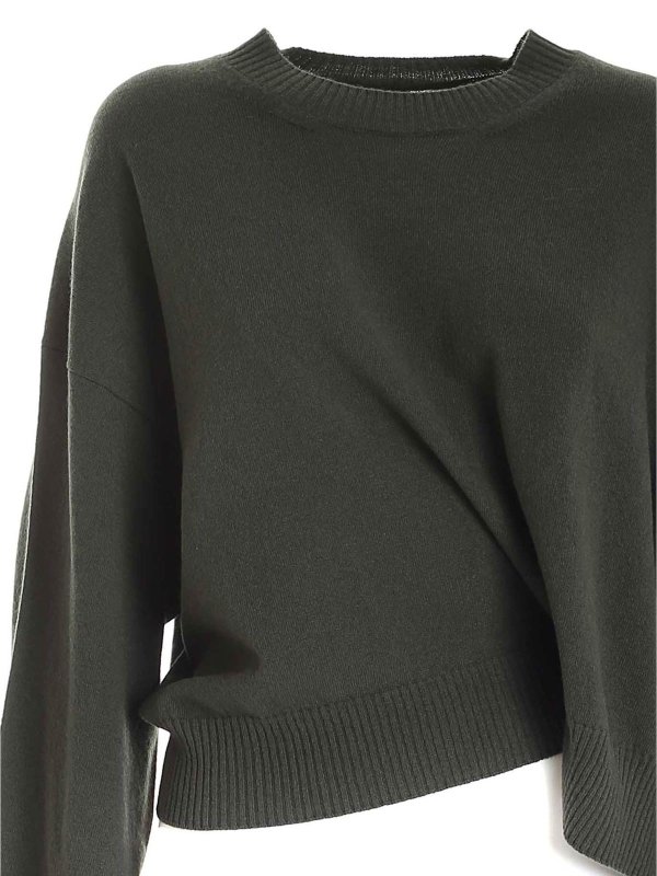 iKRIX KENZO: Strickpullover mit Rundhalsausschnitt - Rundhalspullover - Grün