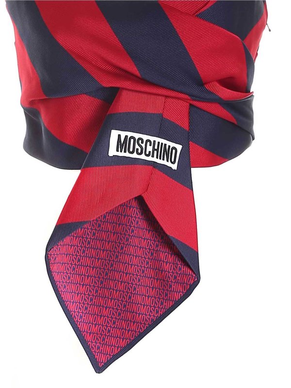 iKRIX MOSCHINO: maglie e camicie - Top Tie rosso e blu