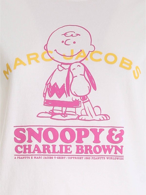 Marc Jacobs Peanuts x Marc Jacobs t-shirt in white|C631P29PF21177