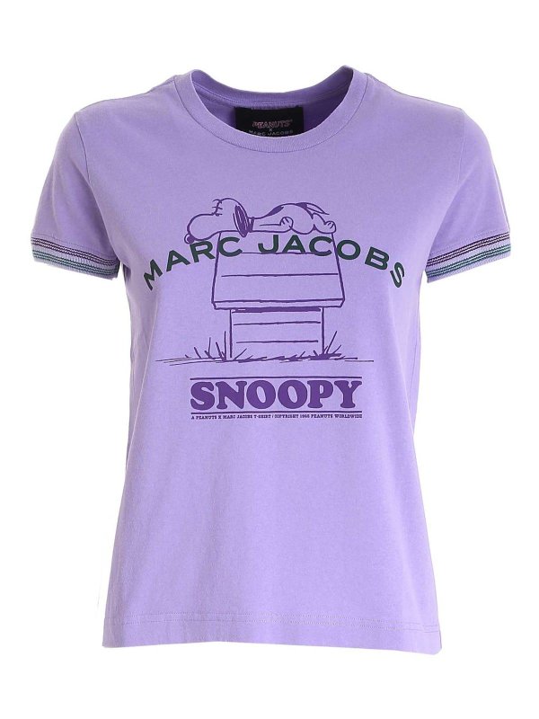 MARC JACOBS: t-shirt - T-shirt Peanuts x Marc Jacobs lilla