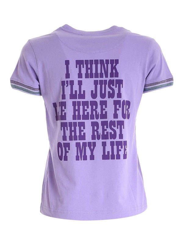 MARC JACOBS: t-shirt online - T-shirt Peanuts x Marc Jacobs lilla