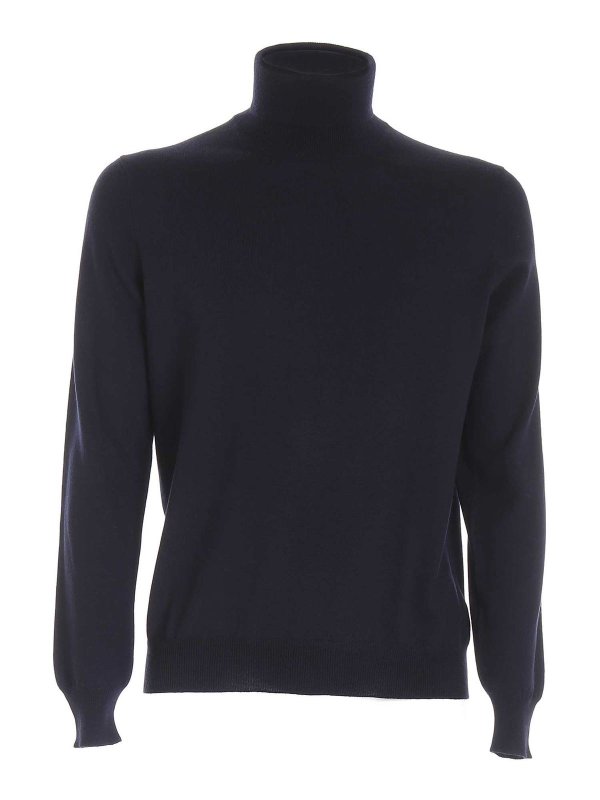 Paolo Fiorillo: タートルネック - タートルネック/ポロネック - ブルー