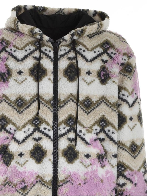 iKRIX m.s.g.m.: bombers - Multicolor teddy effect jacket