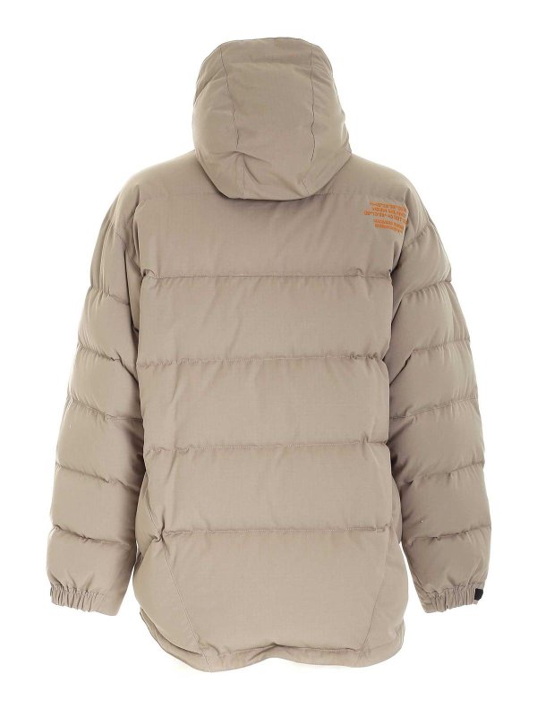 m.s.g.m.: Lange Daunenmäntel online - Daunenmantel - Beige