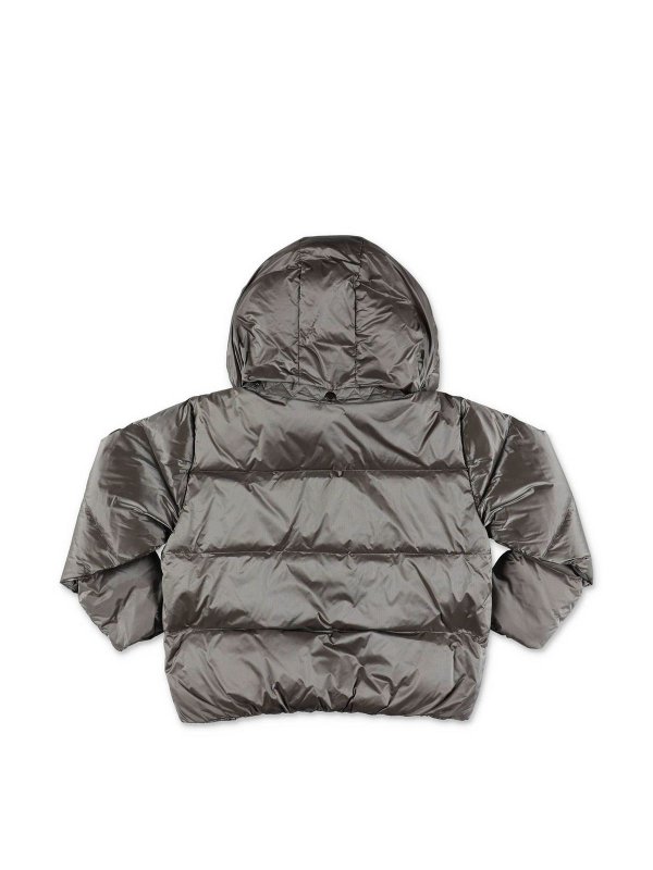 iKRIX Bonpoint: Lange Daunenmäntel - Daunenmantel - Silber