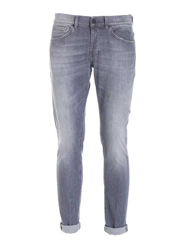 DONDUP: ストレートジーンズ - ストレートジーンズ - George