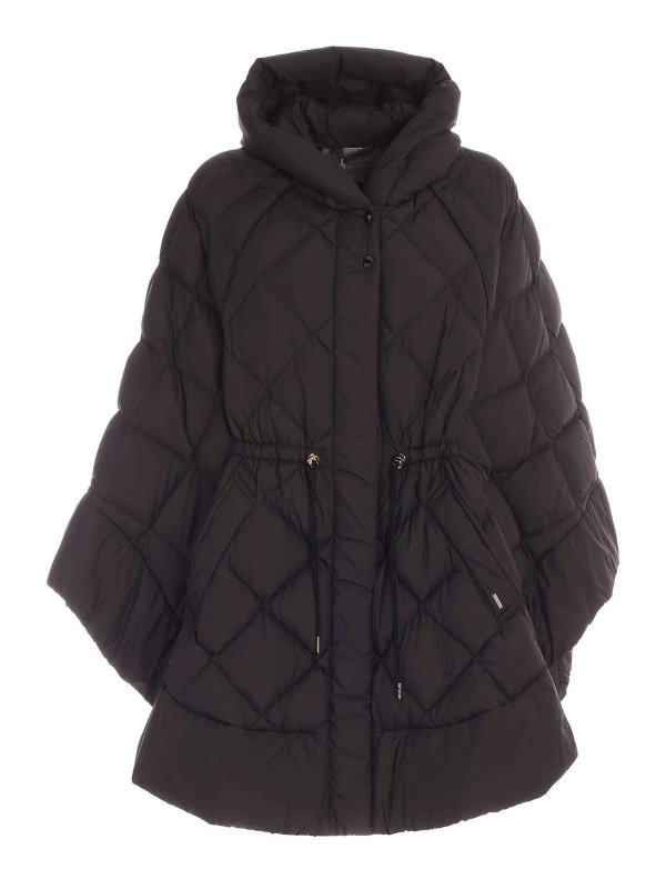 WOOLRICH: Capes & Ponchos - Cape - Schwarz