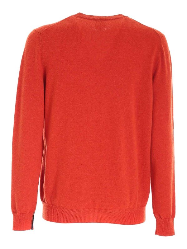 PAUL SMITH: Pull col rond online - Pull Col Rond - Rouge