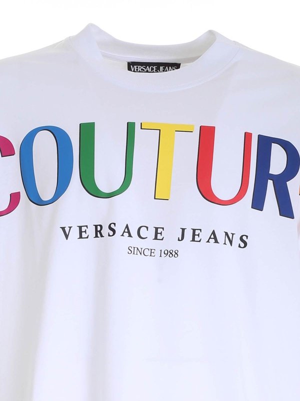 iKRIX Versace Jeans Couture: T-shirts - T-Shirt - Weiß