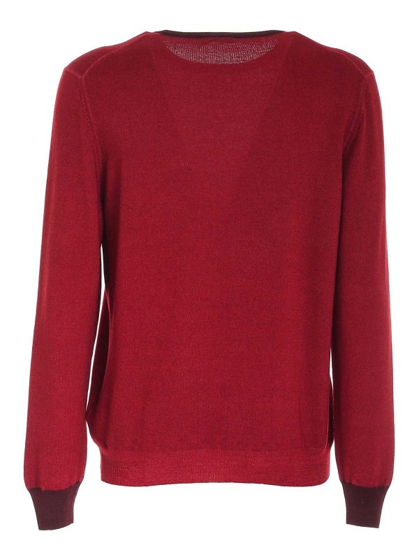 FAY: クルーネック online - クルーネック - 赤