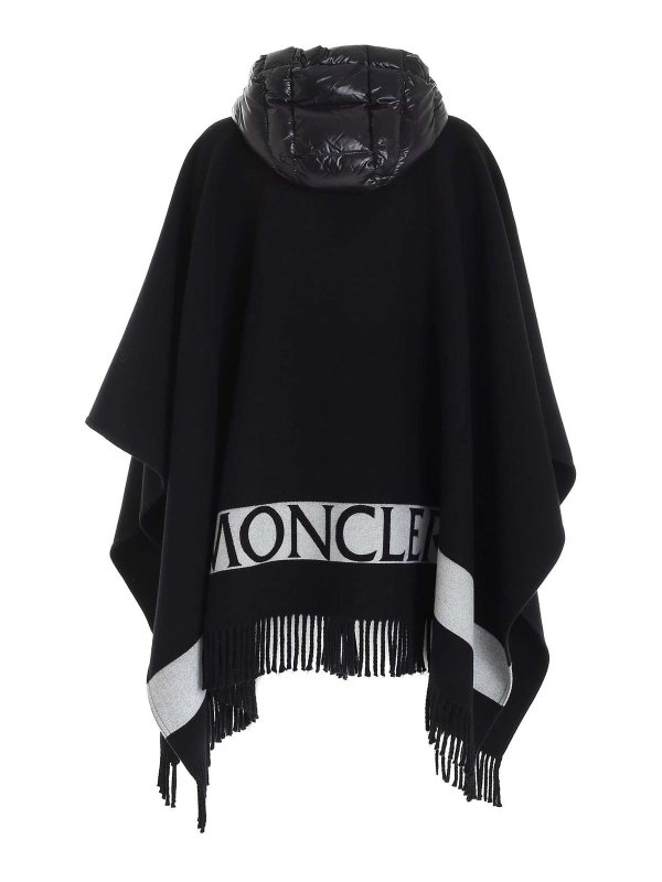MONCLER: Capes & Ponchos online - Cape - Noir