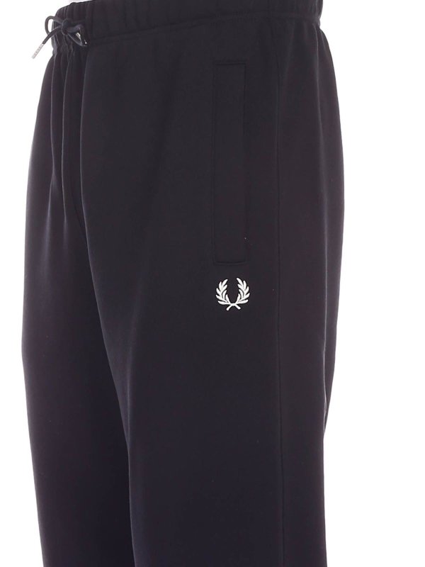 iKRIX FRED PERRY: スウェットパンツ - トラックスーツ ボトムス - 黒