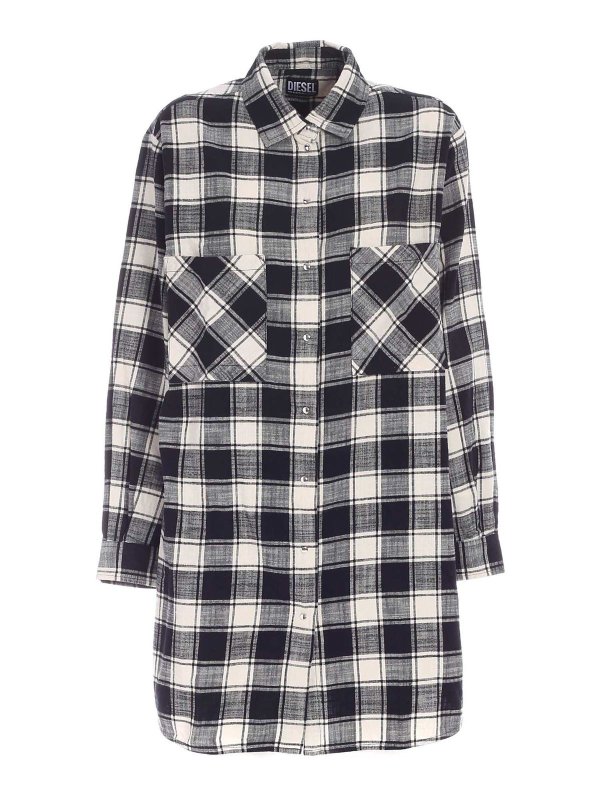 DIESEL: ショートドレス - ショートドレス - D-Super-I