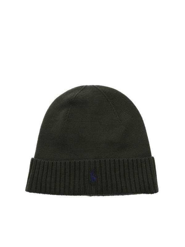 RALPH LAUREN: Mützen - Mütze - Grün