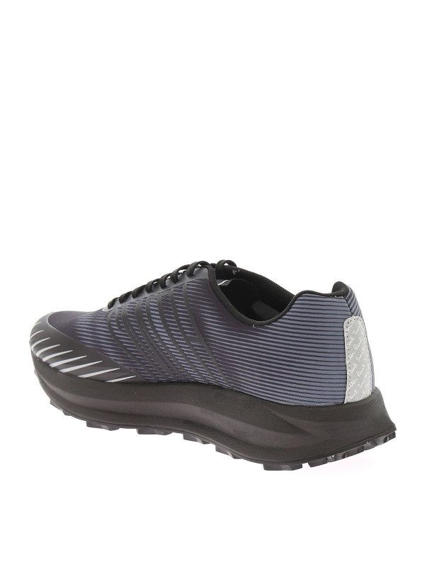 iKRIX PAUL SMITH: trainers - Sierra sneakers in black and blue
