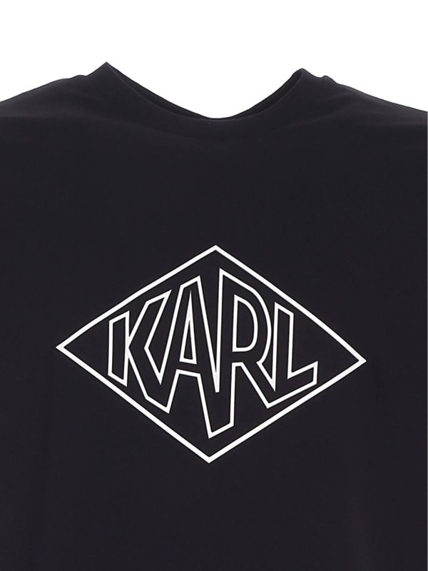 iKRIX KARL LAGERFELD: t-shirts - Karl T-shirt in black
