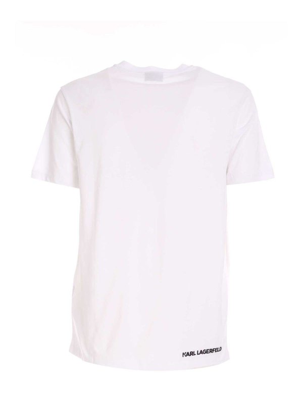 KARL LAGERFELD: T-shirts online - T-Shirt - Weiß